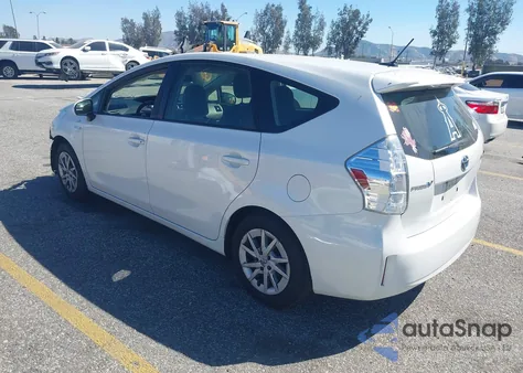 2013 Toyota Prius V Three из США, поврежденный, VIN JTDZN3EU1D3260658